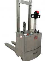 Electric pedestrian stacker fully Inox 304 – IP55, capacity 1200kg and 1500kg